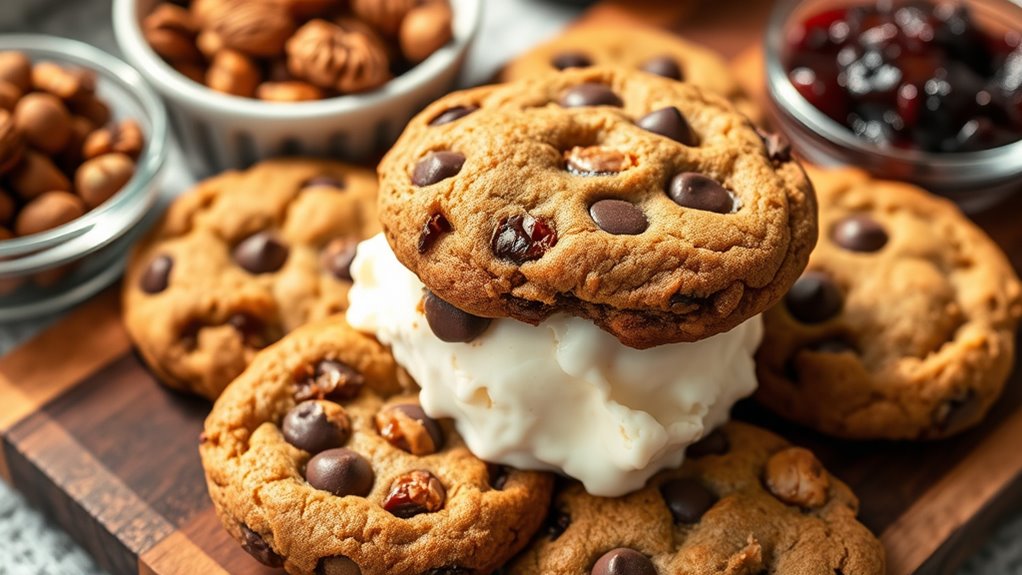 elevate cookie serving presentation