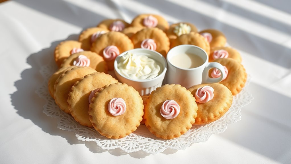 elevate cookie serving presentation