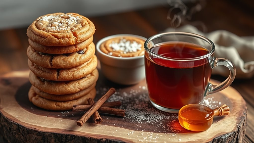 elevate cookie serving presentation