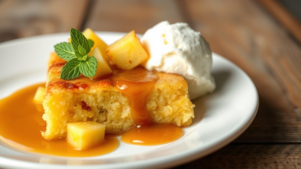 elevate pineapple bread pudding