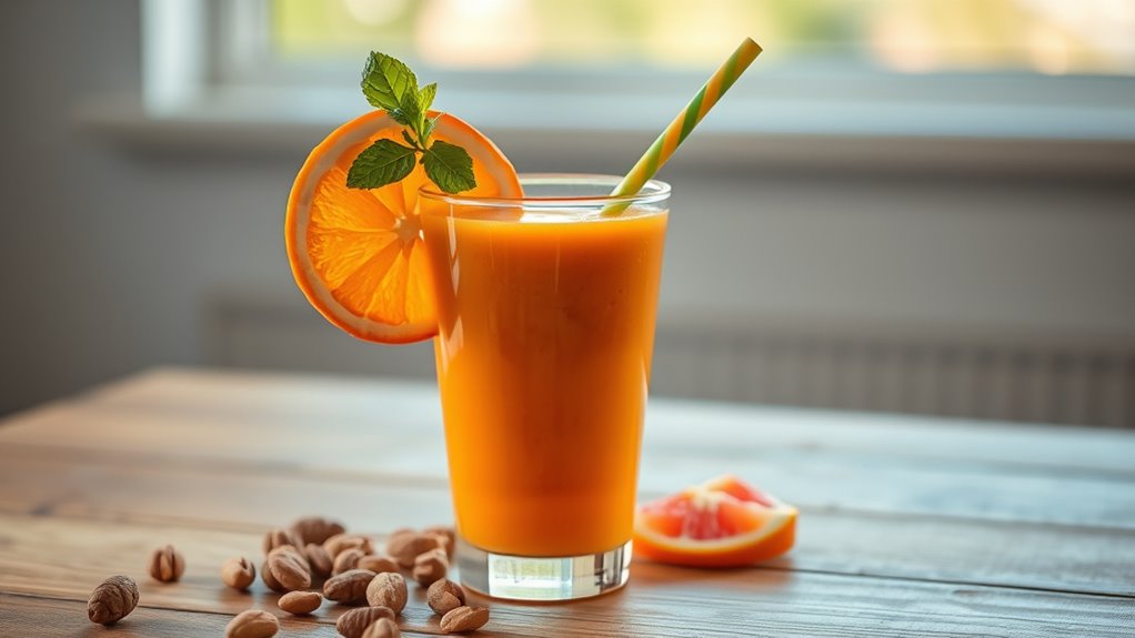 elevate smoothie serving presentation