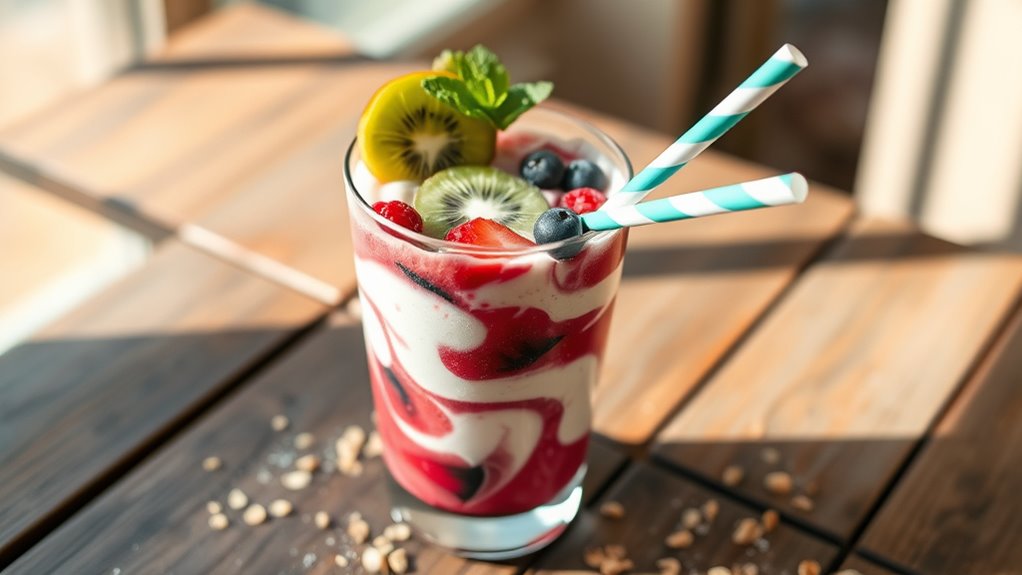 elevate smoothie serving style