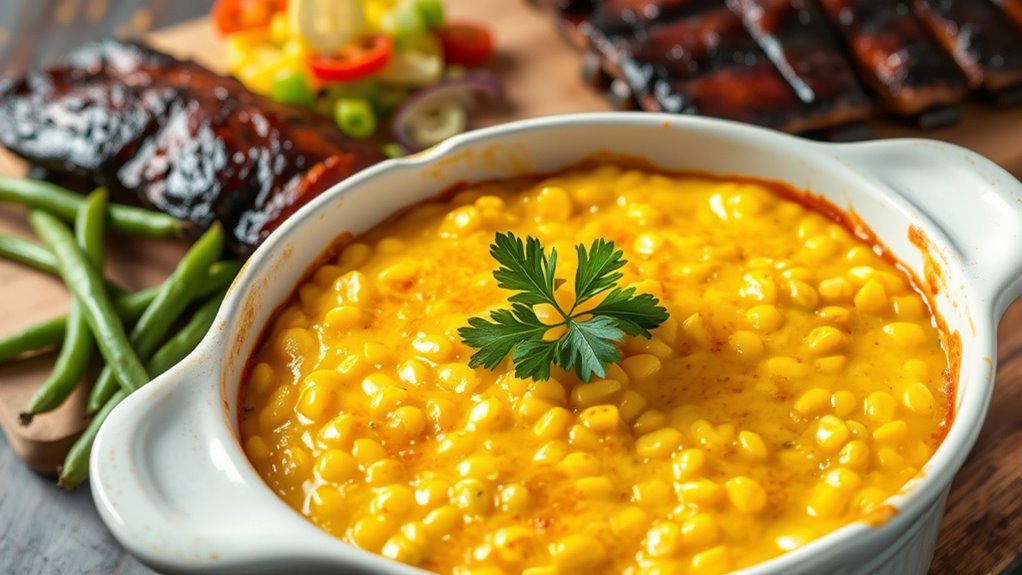 elevate your corn pudding