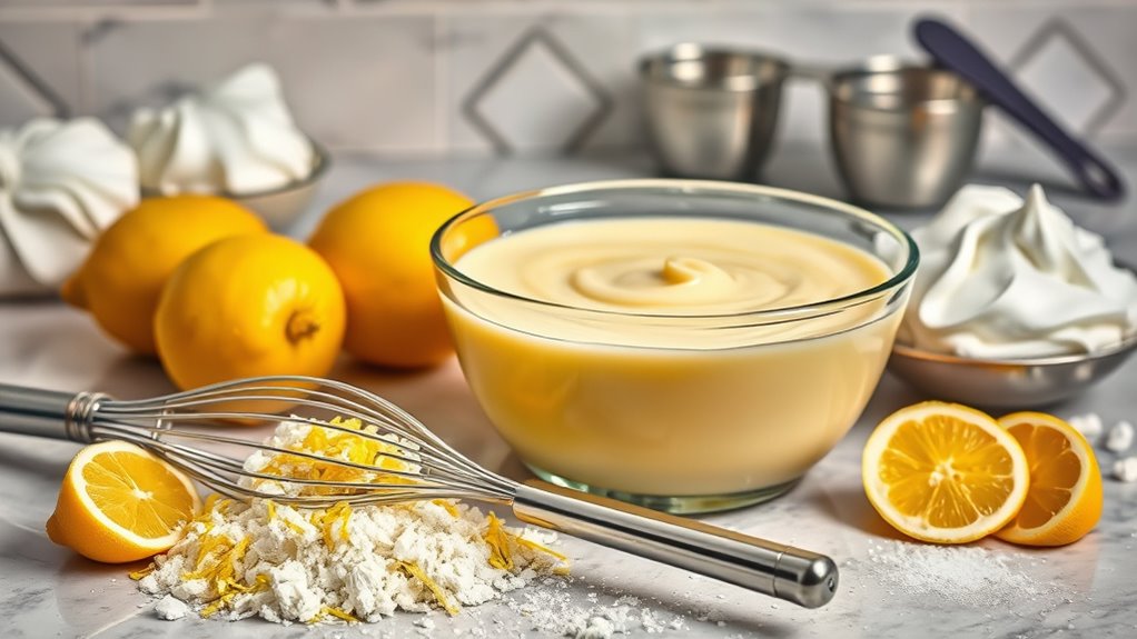 elevate your lemon pudding