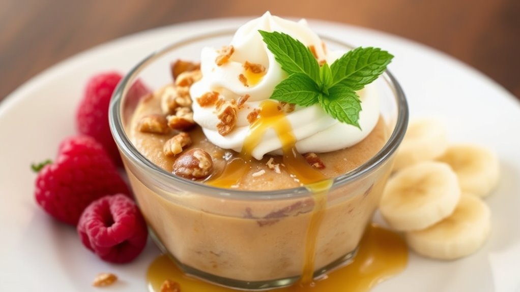 elevate your pudding presentation