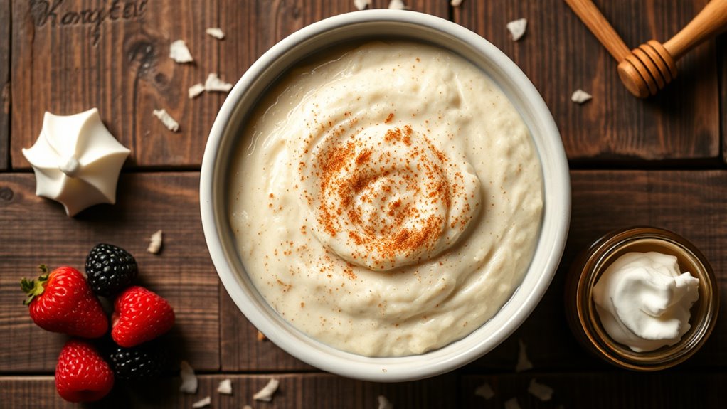 elevate your rice pudding