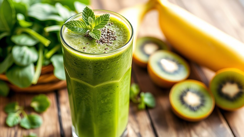 enhance spinach smoothie flavors