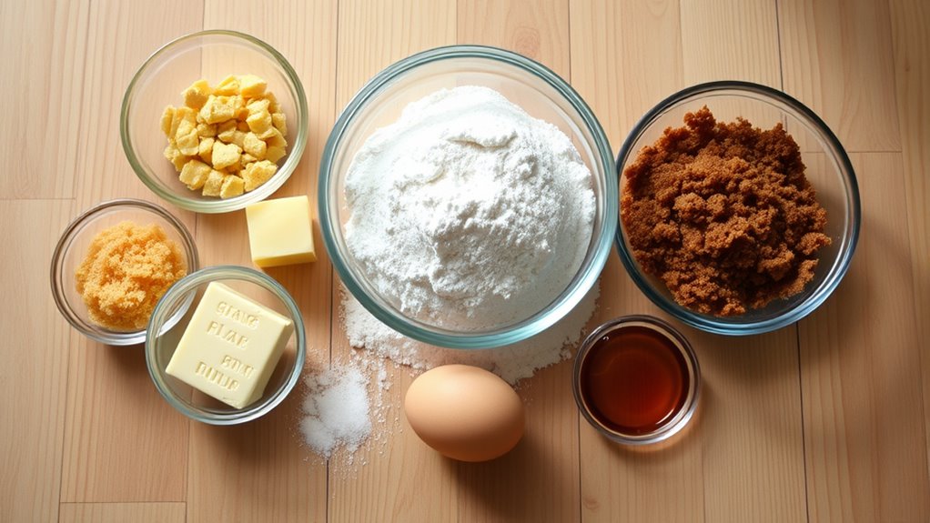 flexible cookie cake ingredients