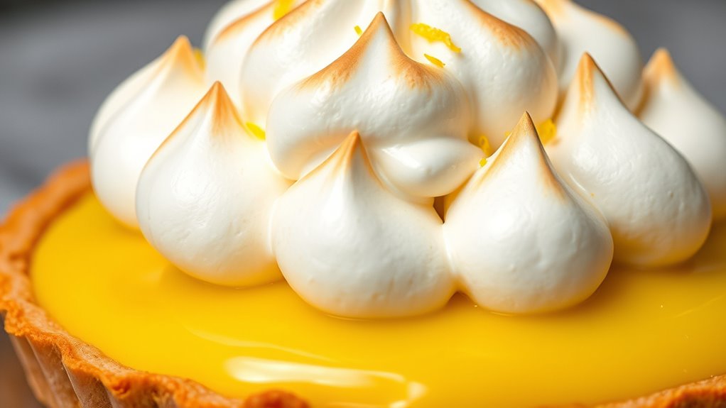 fluffy meringue topping technique
