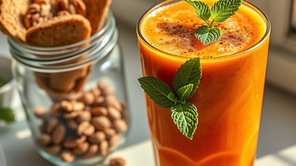 fresh carrot smoothie tips
