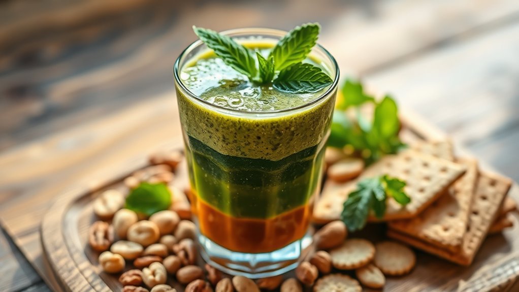 fresh ingredients for smoothies
