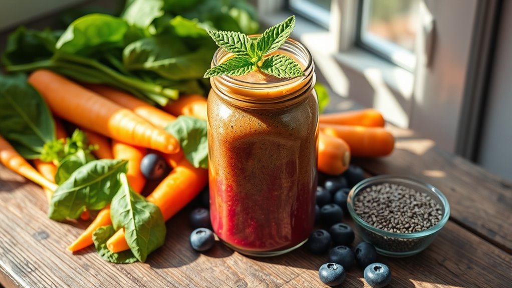 fresh measured ingredient preparation