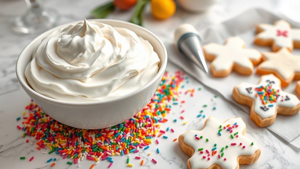 frosting consistency and techniques