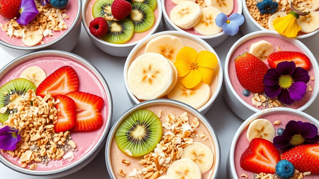 fruit smoothie bowl ingredients