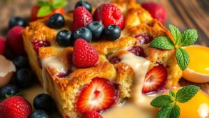 fruity bread pudding recipe