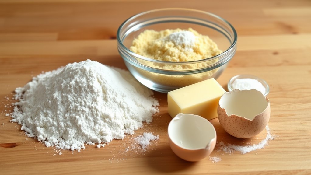 gather ingredients accurately measured