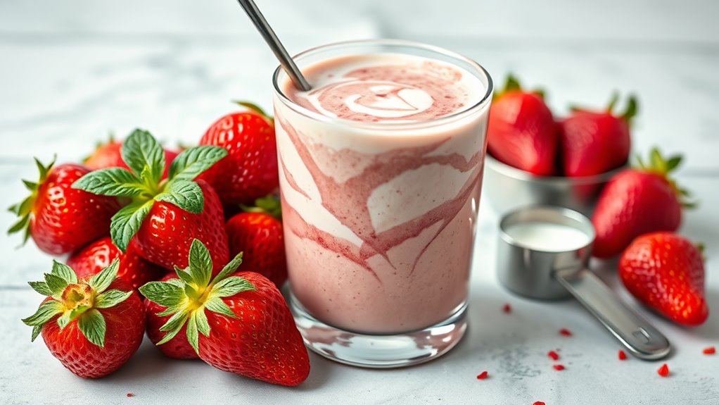 gather ingredients for smoothie