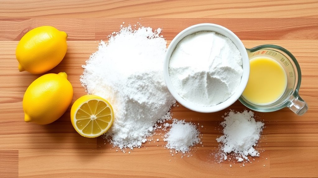 gather lemon pie ingredients