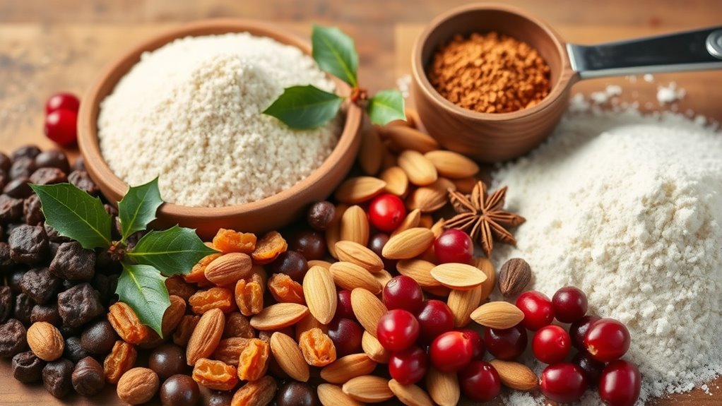 gather precise pudding ingredients