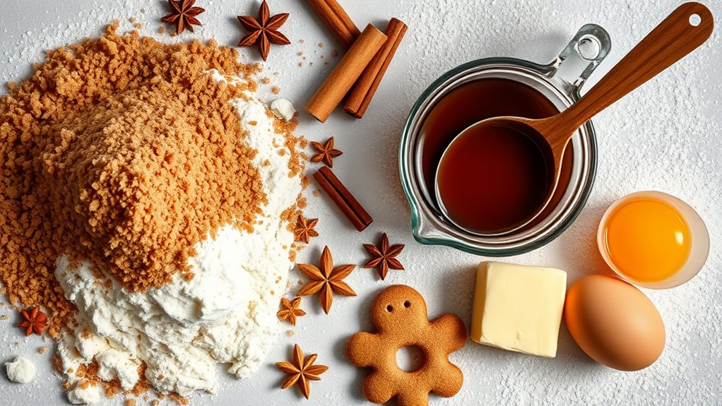gingerbread cookie ingredients list