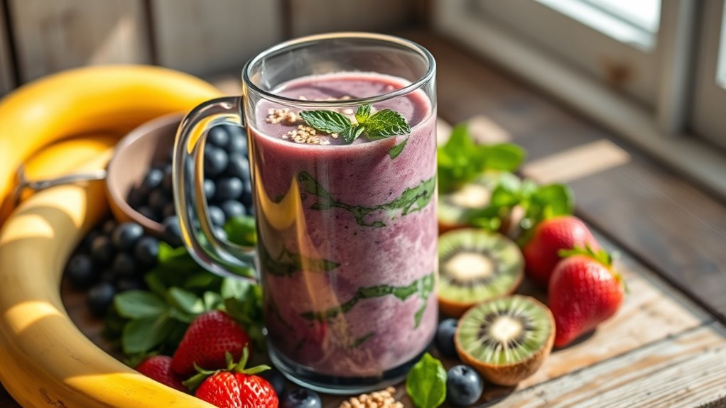 healthy breakfast smoothie recipe
