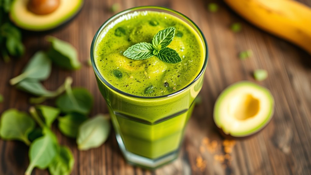 healthy green smoothie recipe