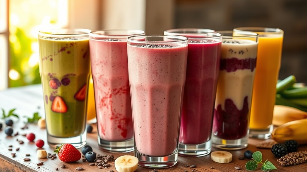 healthy protein smoothie recipes