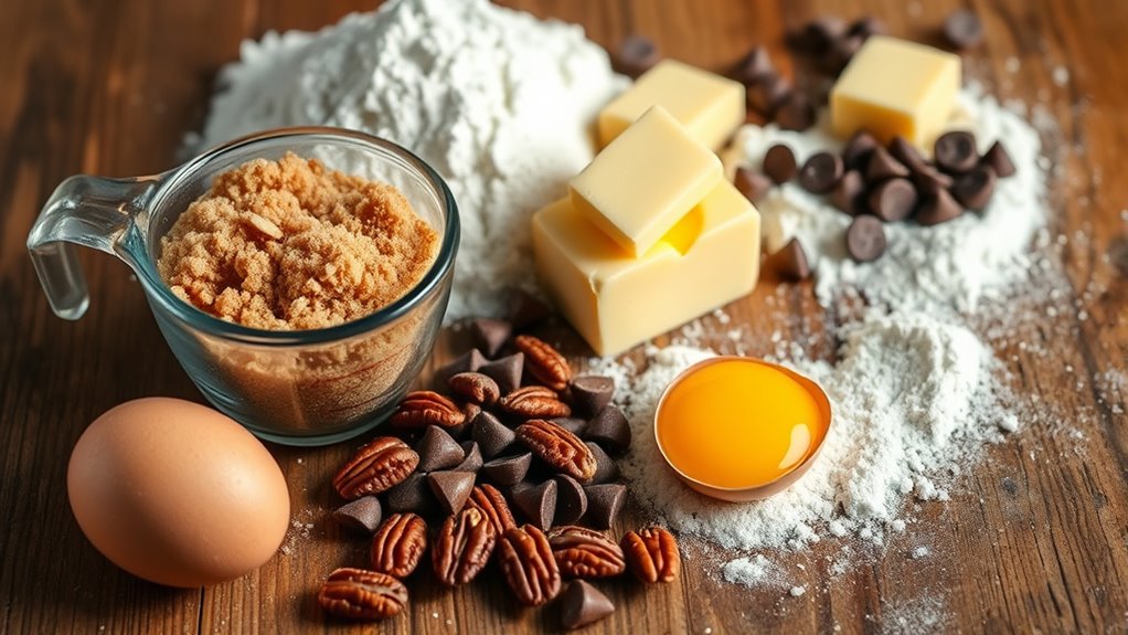 hearty cowboy cookie ingredients