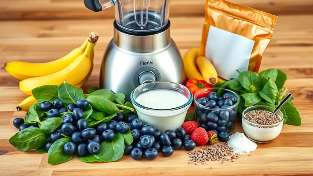 high protein smoothie ingredients