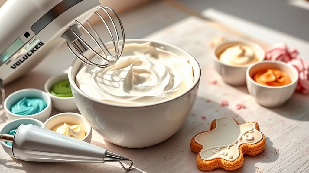 icing preparation and decoration