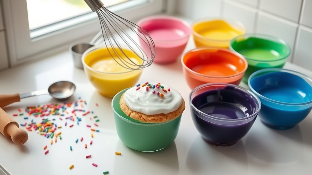 icing preparation for consistency