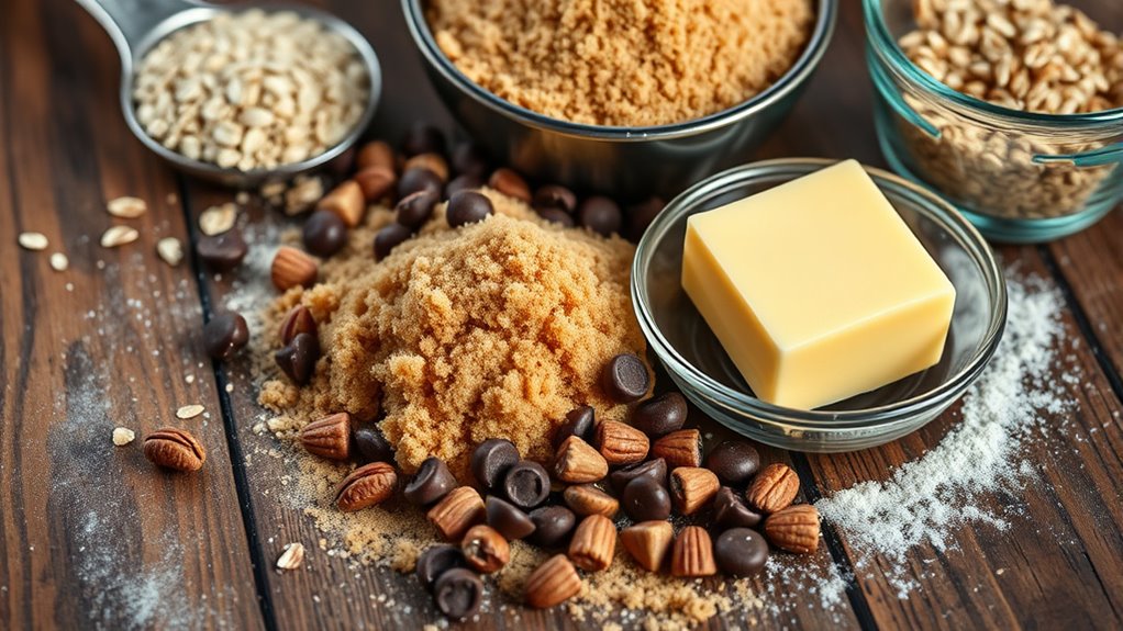 ingredient list for cookies