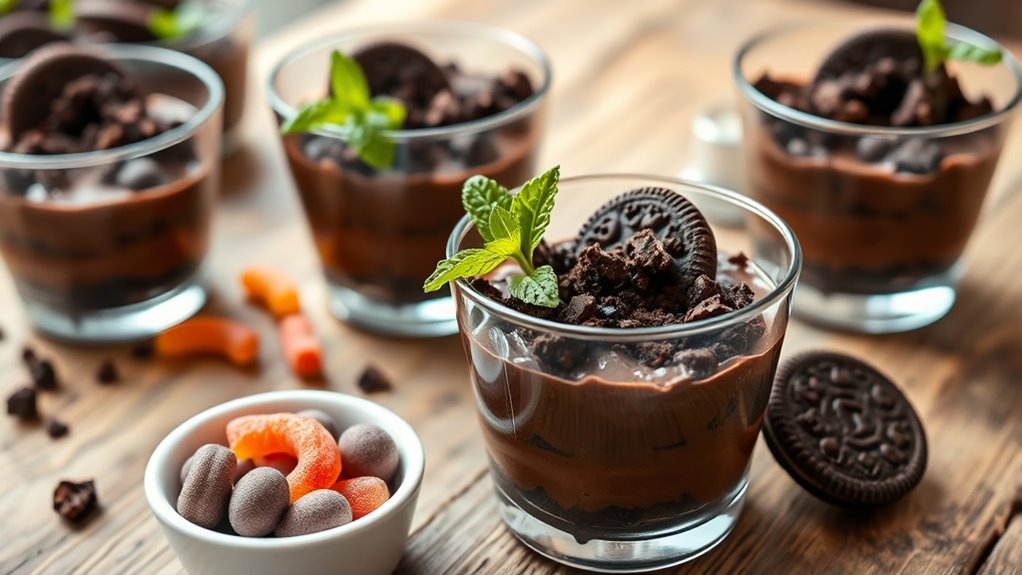 ingredient preparation for pudding