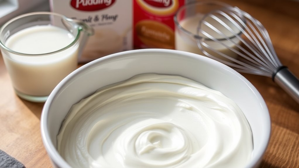 instant pudding icing ingredients