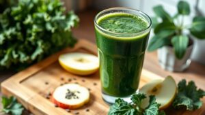 kale based smoothie drink recipes