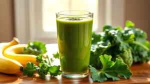 kale smoothie preparation instructions