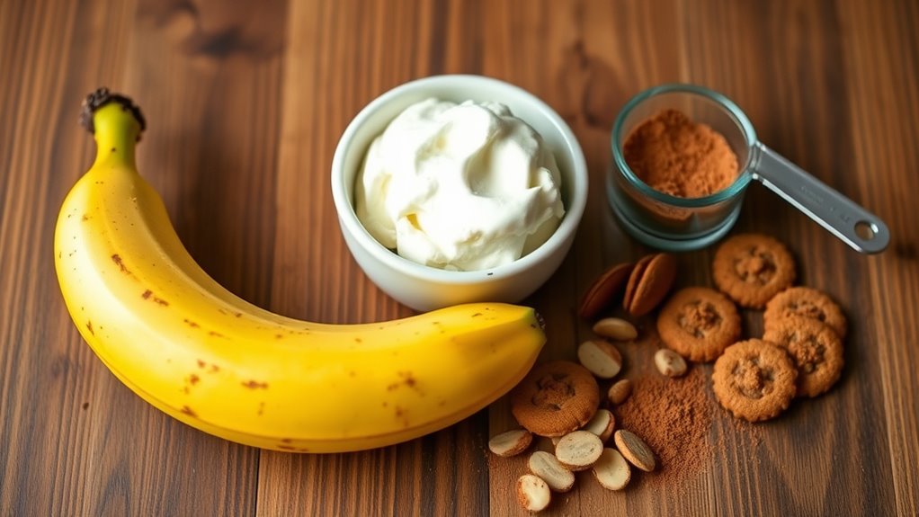 keto banana pudding ingredients