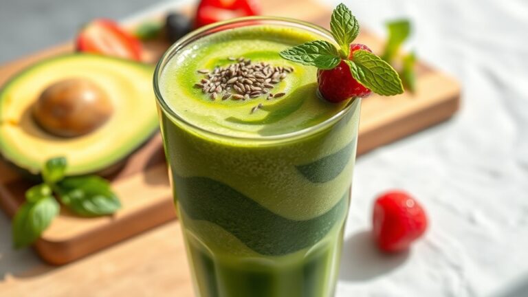 keto friendly smoothie instructions provided
