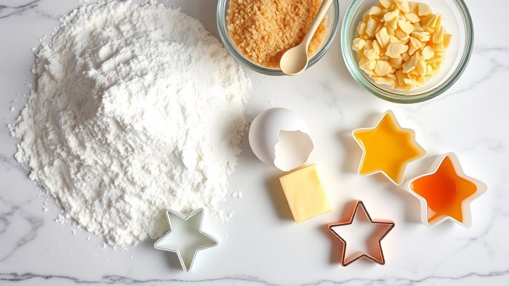 key ingredients for cookies
