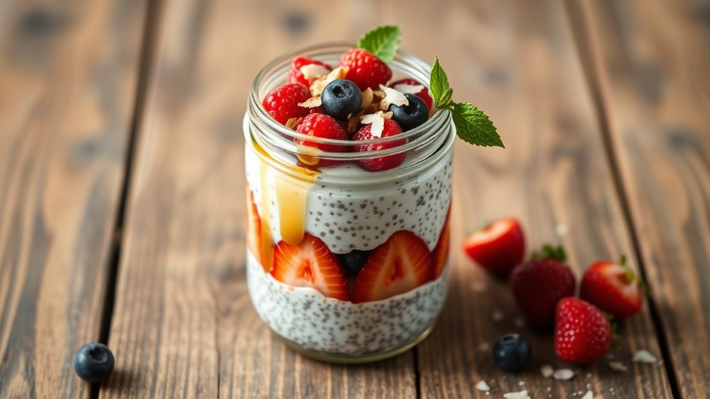 layer garnish serve chilled