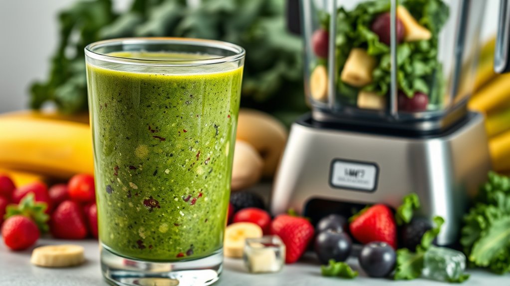 layer ingredients for blending