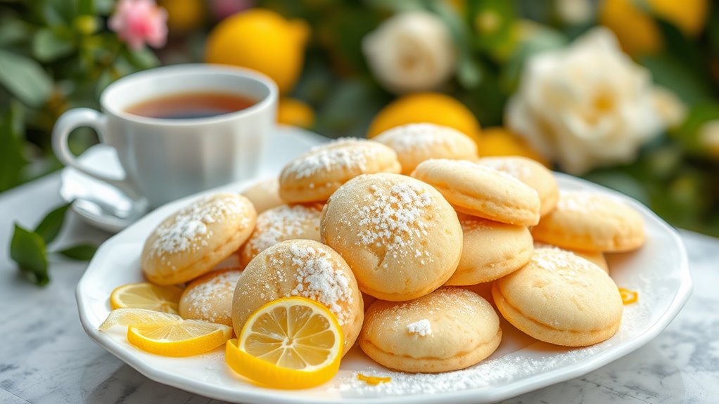 lemon cookie presentation ideas