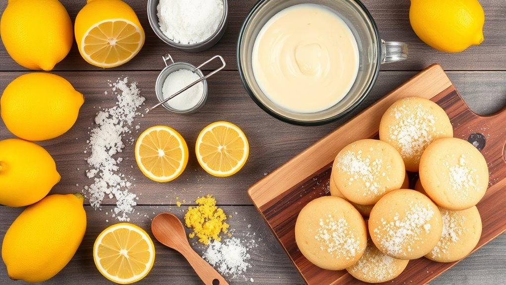 lemon cookies made easily