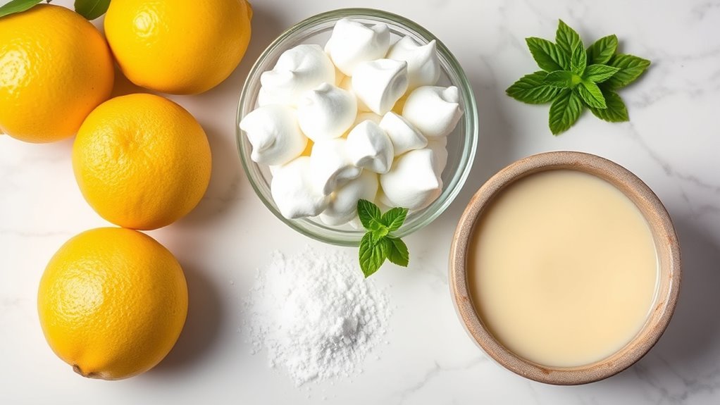 lemon meringue pie ingredients
