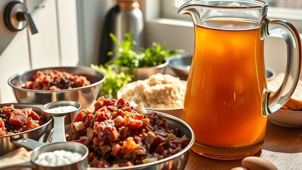 liver pudding ingredient measurements