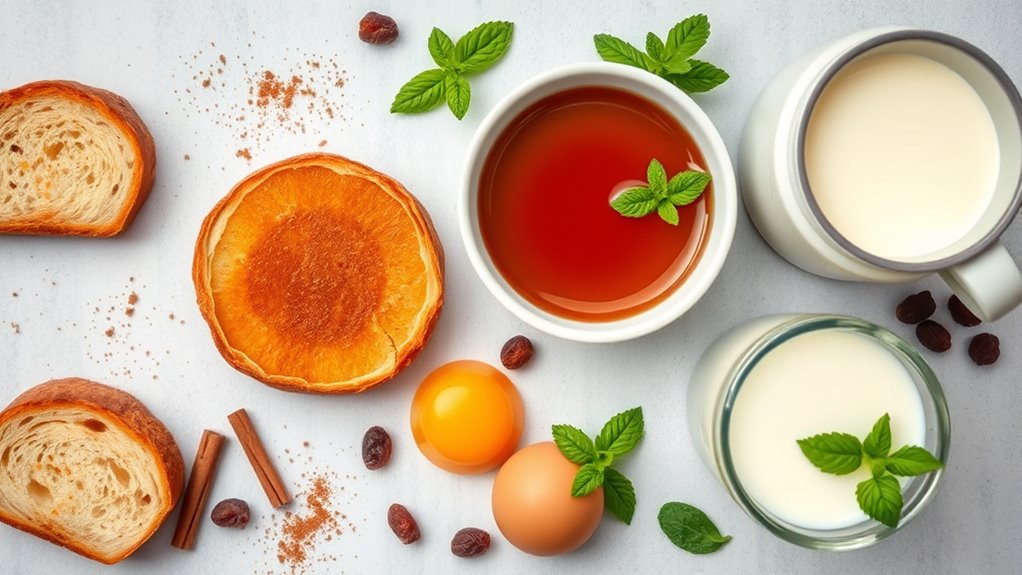 maple bread pudding ingredients