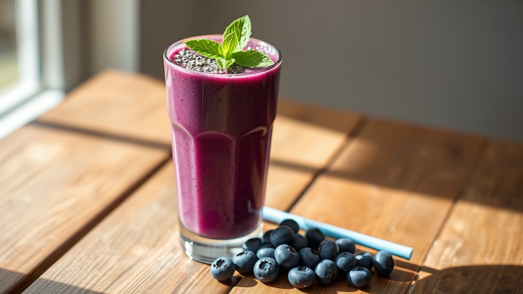 maximize blueberry smoothie quality