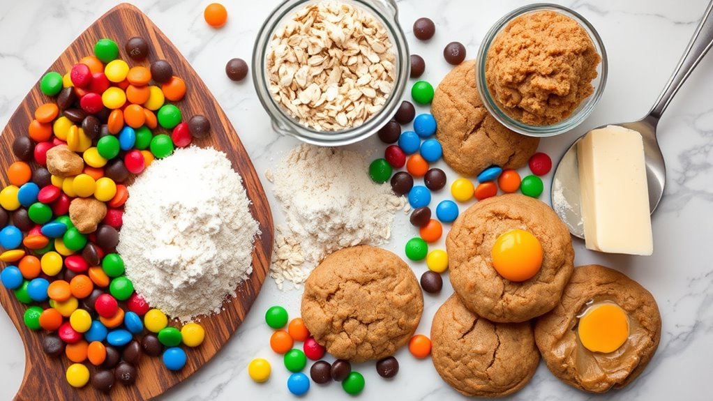 monster cookie ingredient list