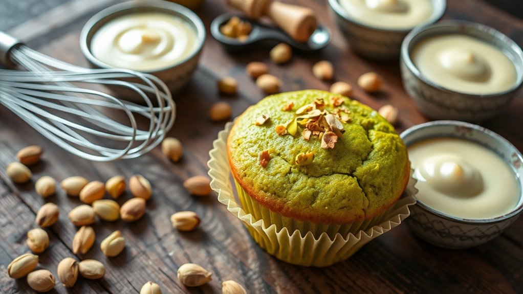 muffin preparation and organization