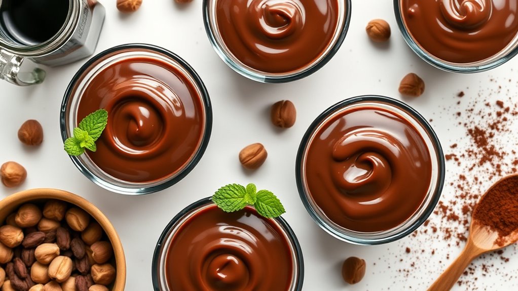 nutella pudding dessert recipe